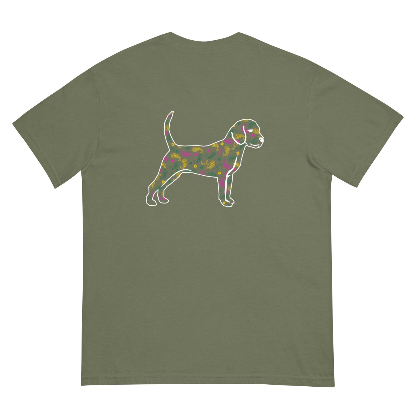 Unleashed Life Paisley Dog Cotton Tee