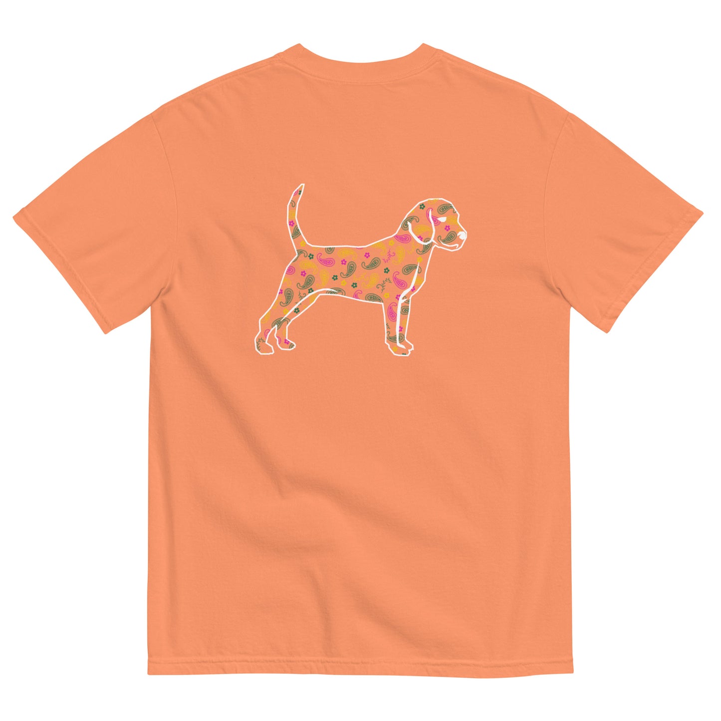 Unleashed Life Paisley Dog Cotton Tee