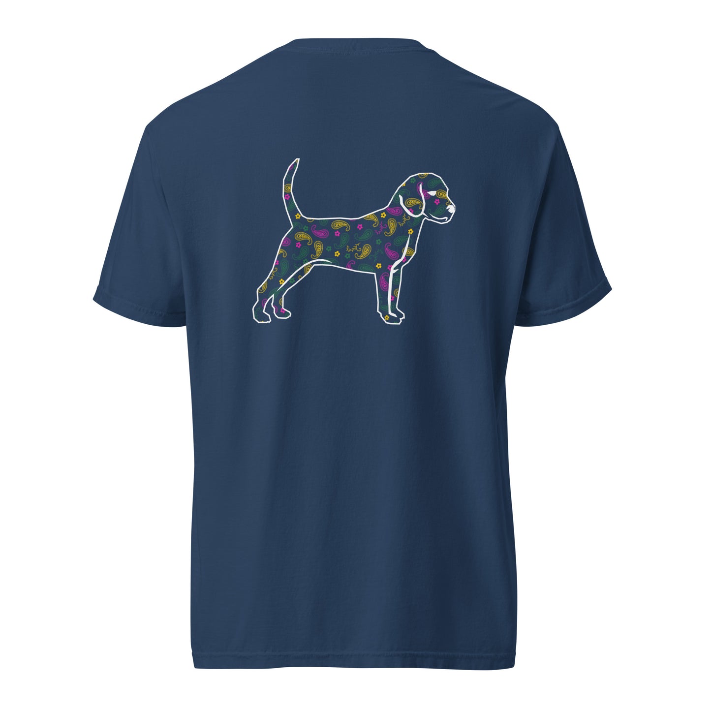 Unleashed Life Paisley Dog Cotton Tee