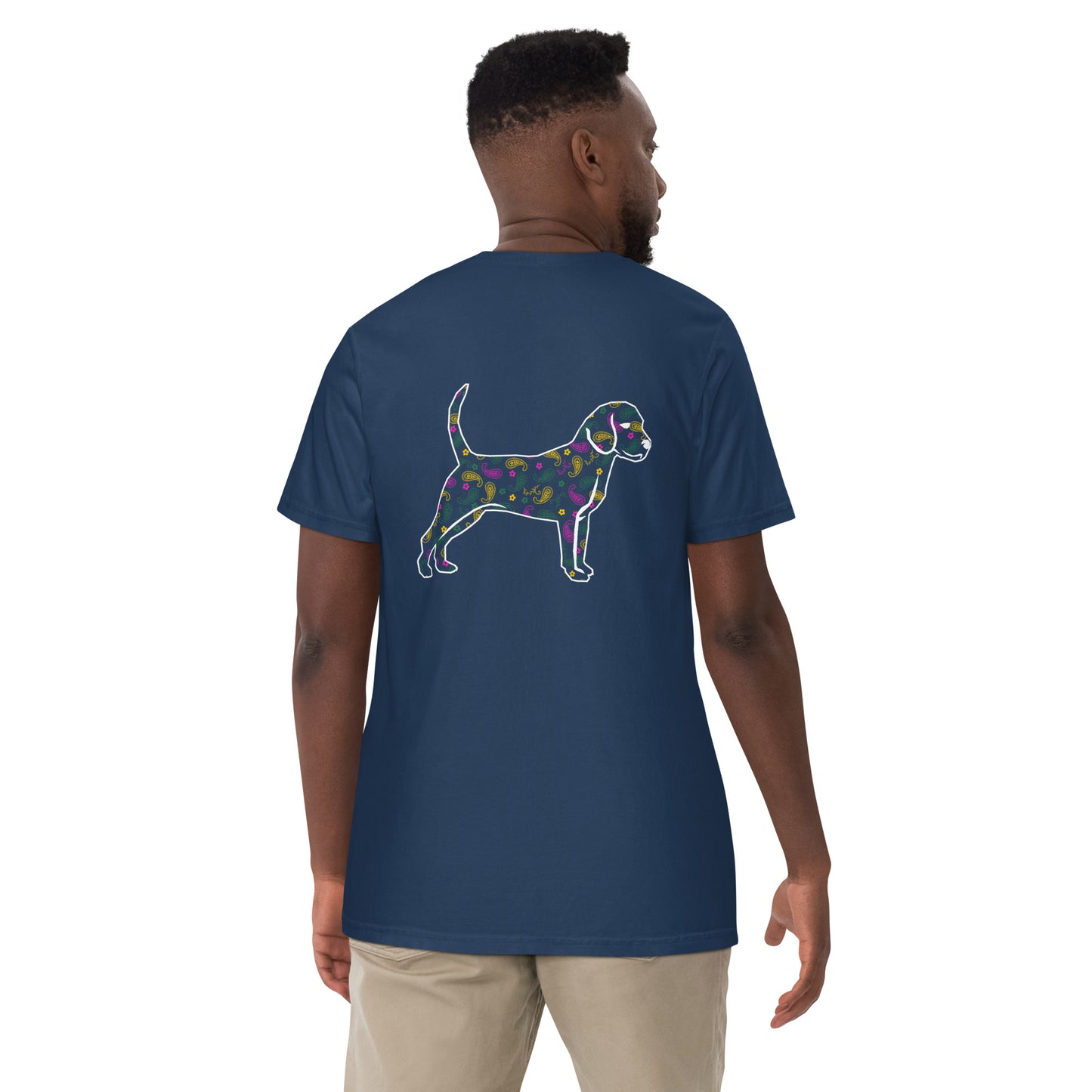 Unleashed Life Paisley Dog Cotton Tee