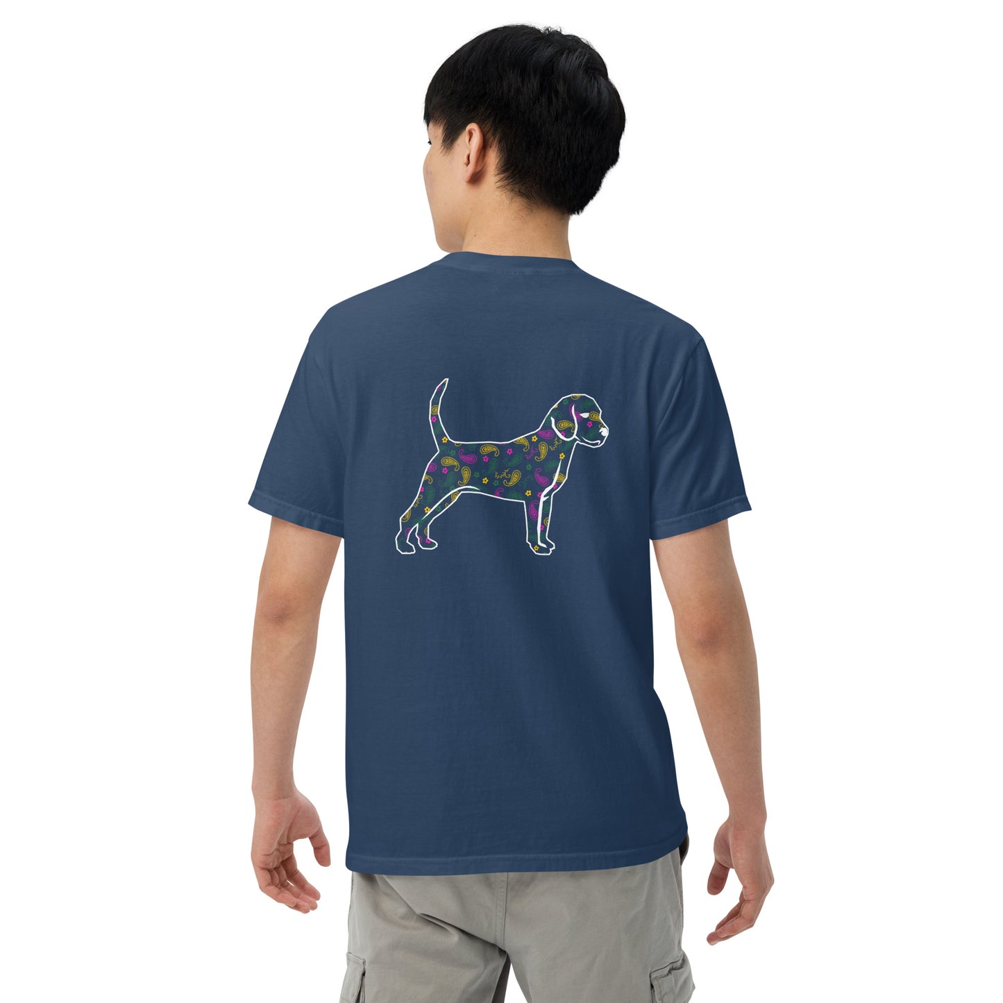 Unleashed Life Paisley Dog Cotton Tee