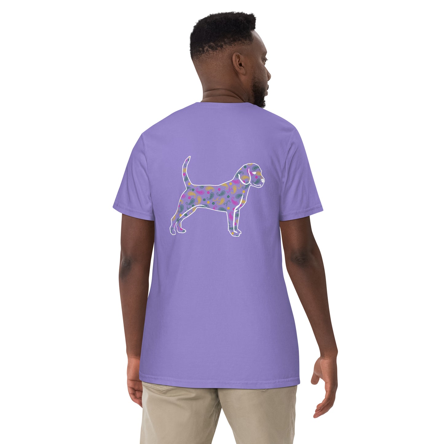 Unleashed Life Paisley Dog Cotton Tee