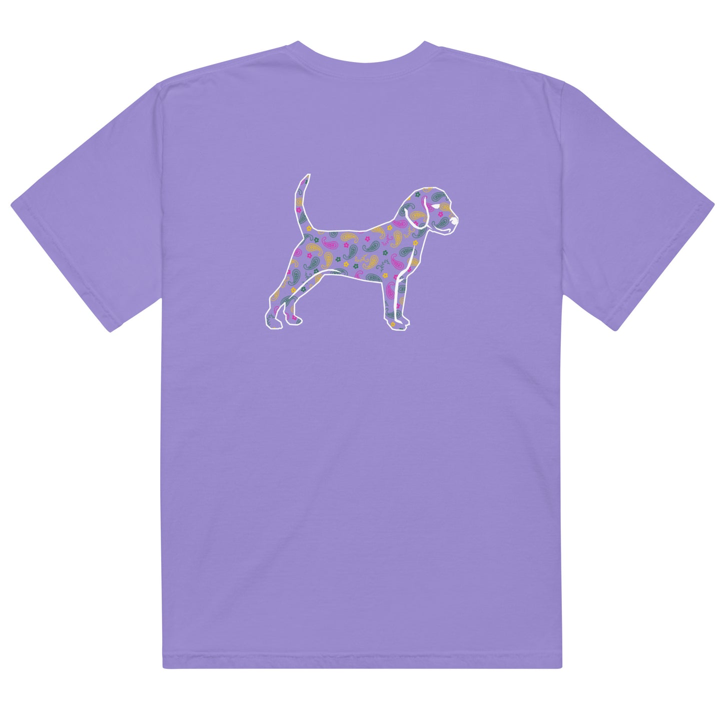 Unleashed Life Paisley Dog Cotton Tee