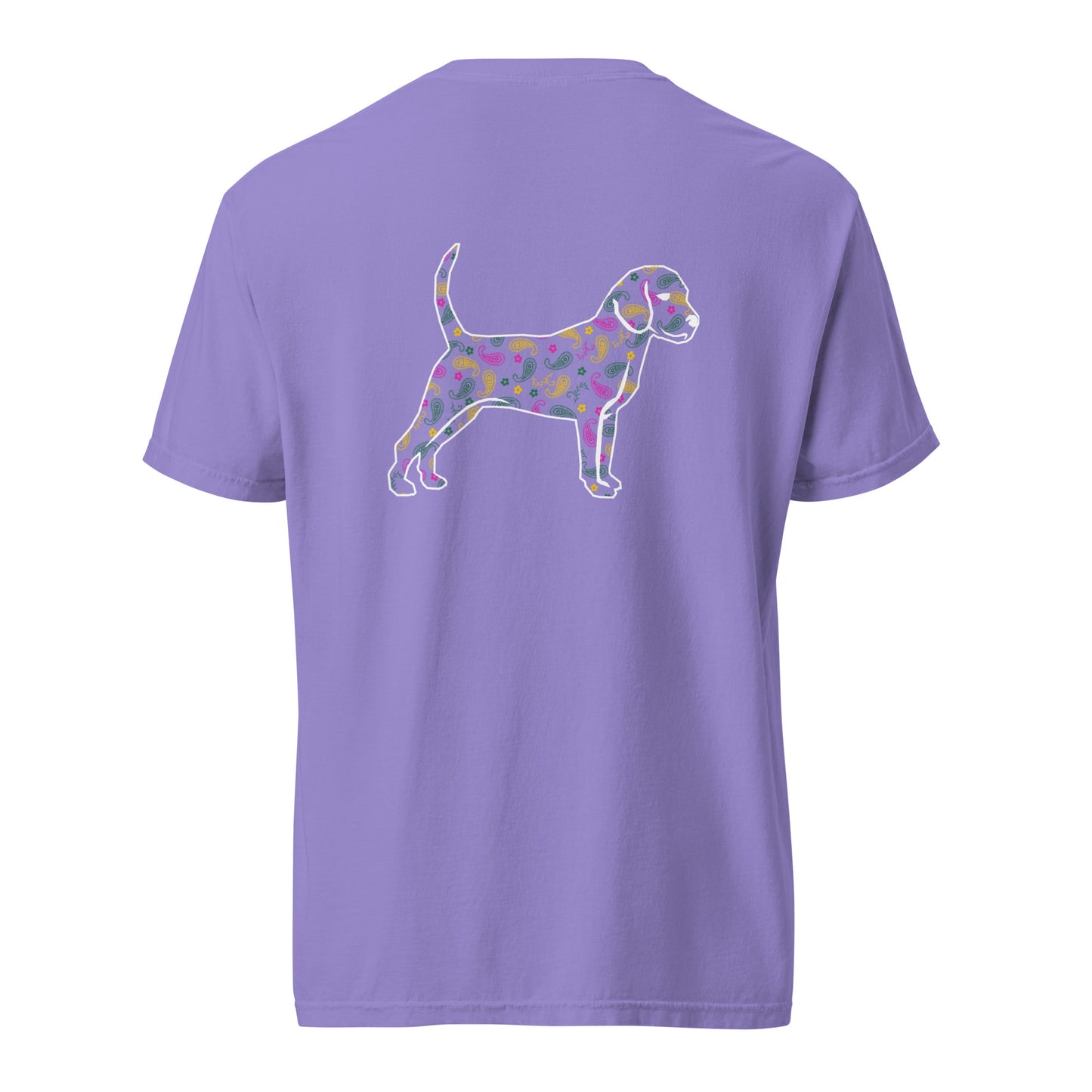 Unleashed Life Paisley Dog Cotton Tee