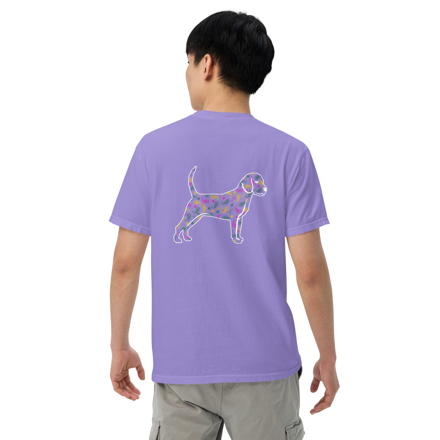 Unleashed Life Paisley Dog Cotton Tee