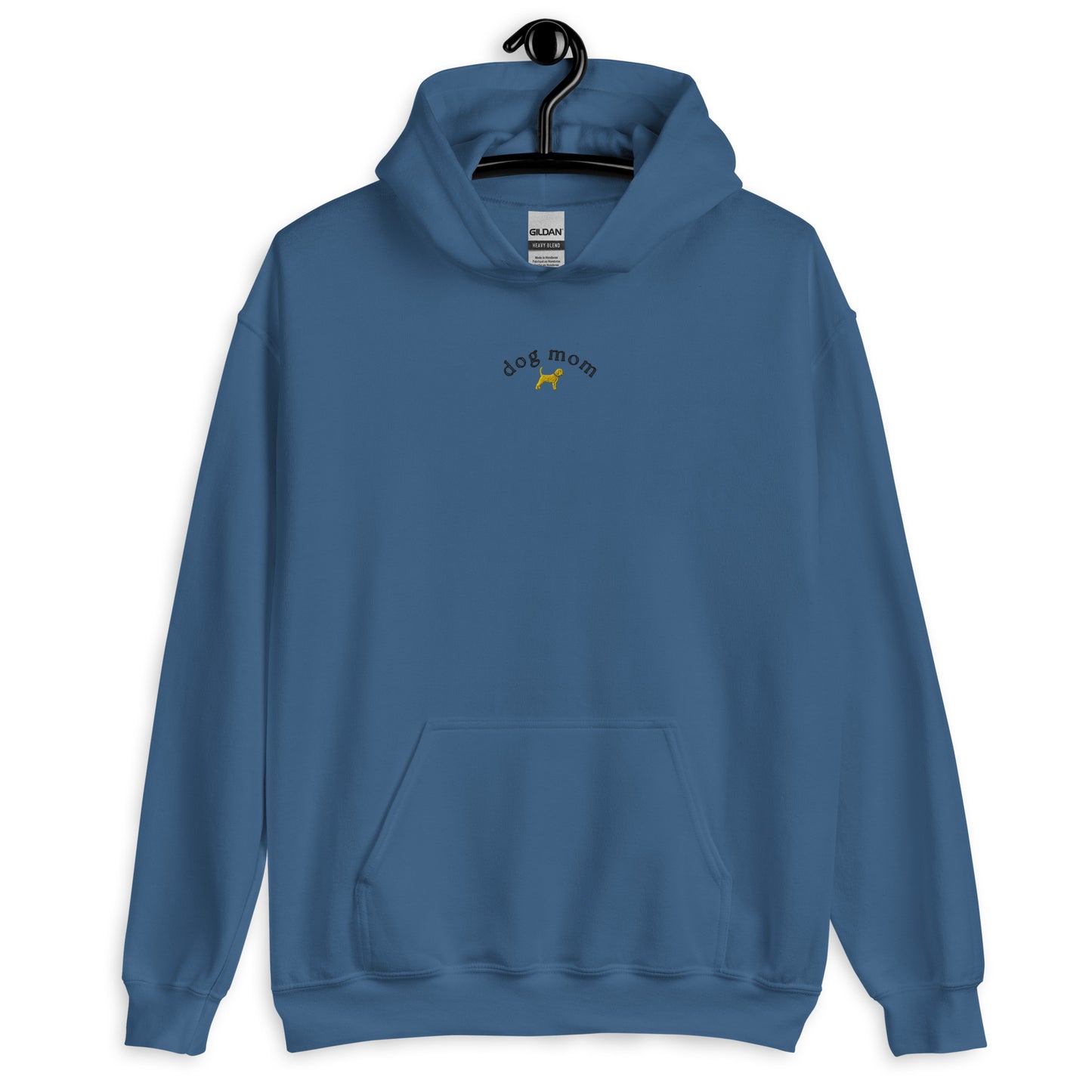 Unleashed Life Dog Mom Embroidered Hoodie