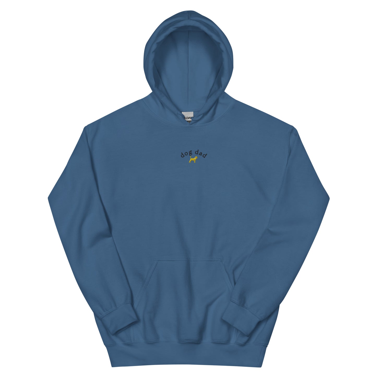 Unleashed Life Dog Dad Embroidered Hoodie