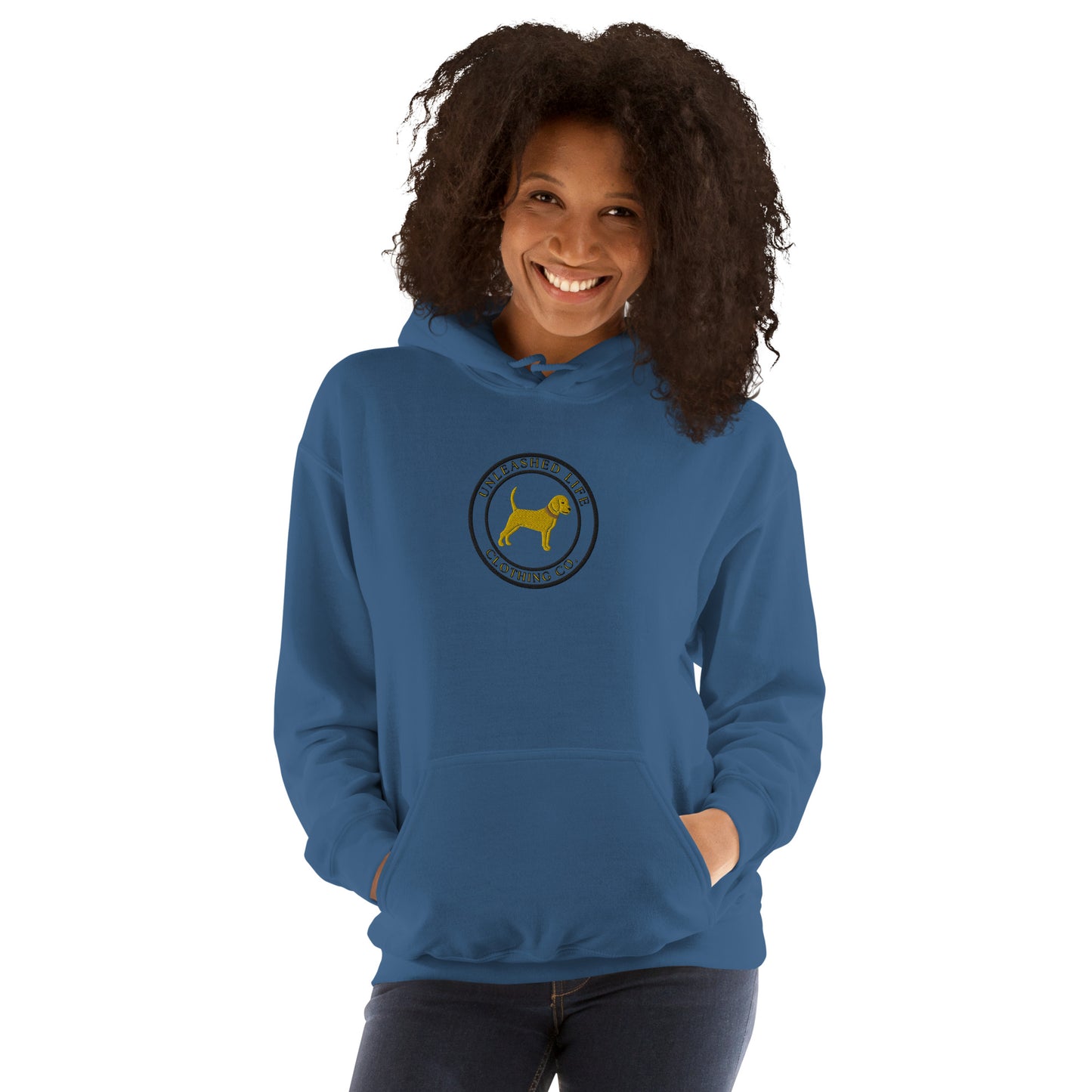Unleashed Life Embroidered Unleashed Life Circle Hoodie