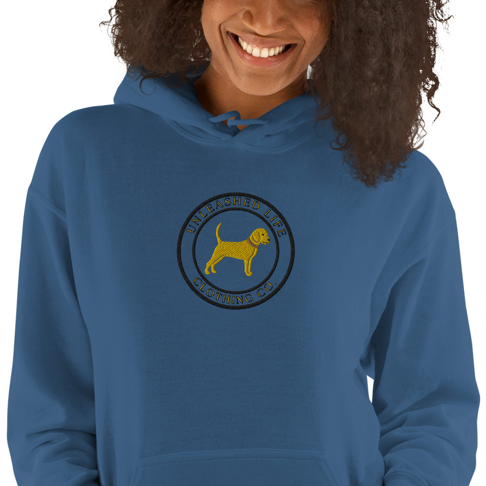 Unleashed Life Embroidered Unleashed Life Circle Hoodie