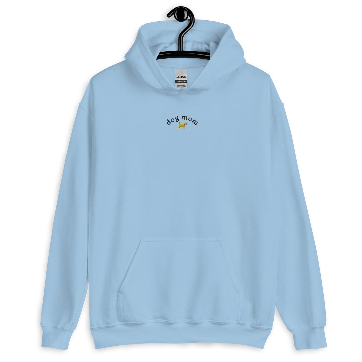 Unleashed Life Dog Mom Embroidered Hoodie