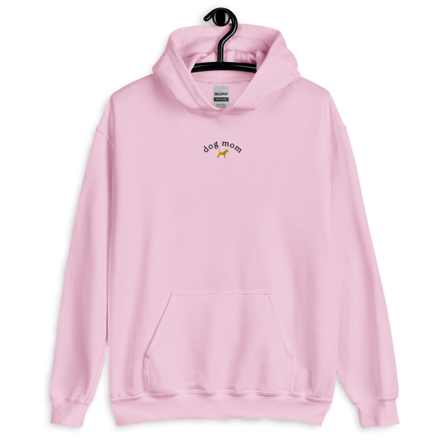Unleashed Life Dog Mom Embroidered Hoodie