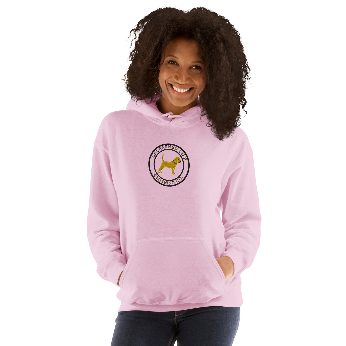 Unleashed Life Embroidered Unleashed Life Circle Hoodie