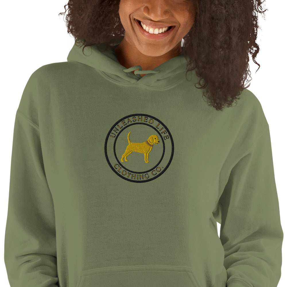 Unleashed Life Embroidered Unleashed Life Circle Hoodie