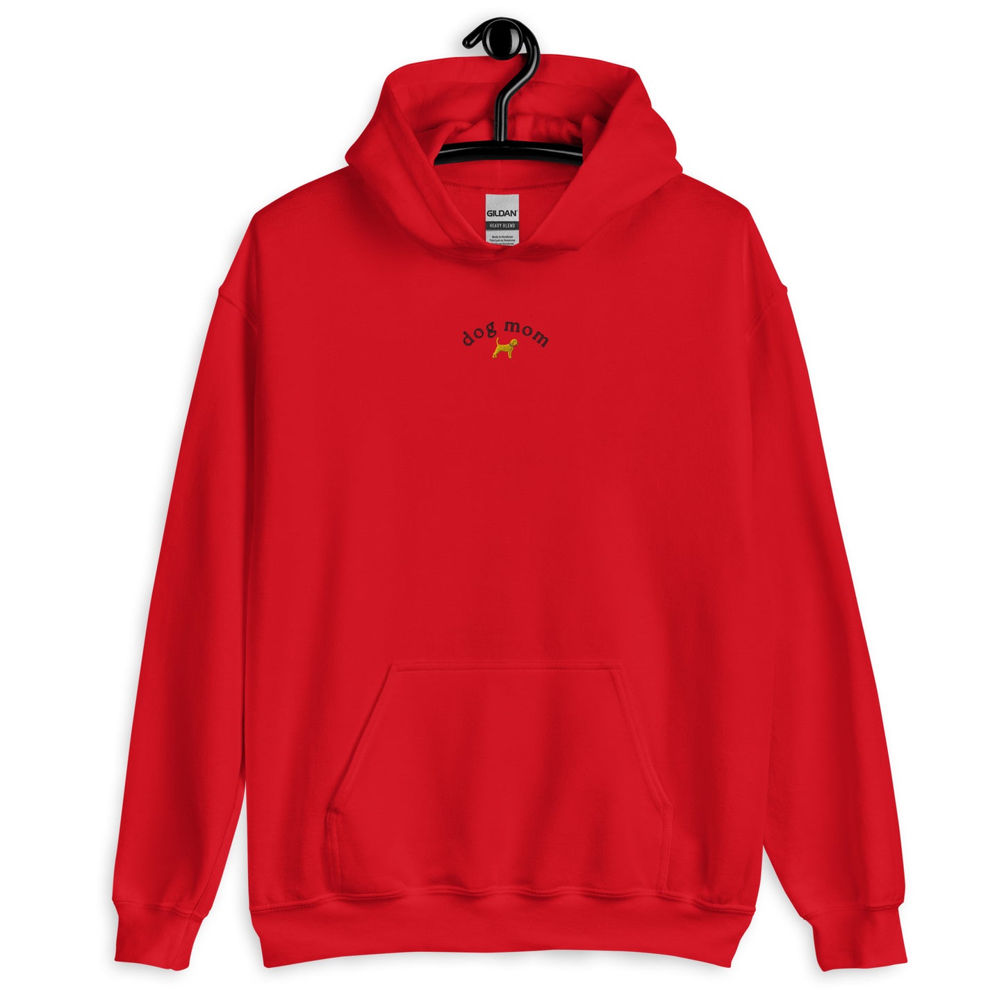 Unleashed Life Dog Mom Embroidered Hoodie