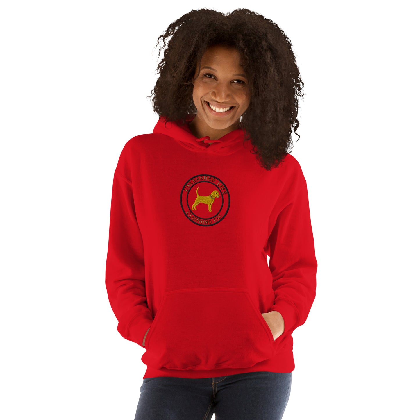 Unleashed Life Embroidered Unleashed Life Circle Hoodie