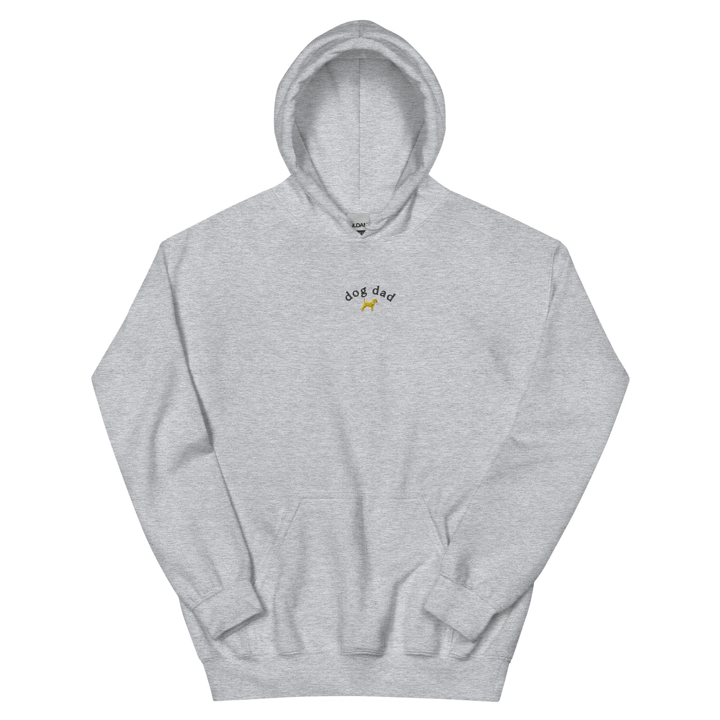 Unleashed Life Dog Dad Embroidered Hoodie