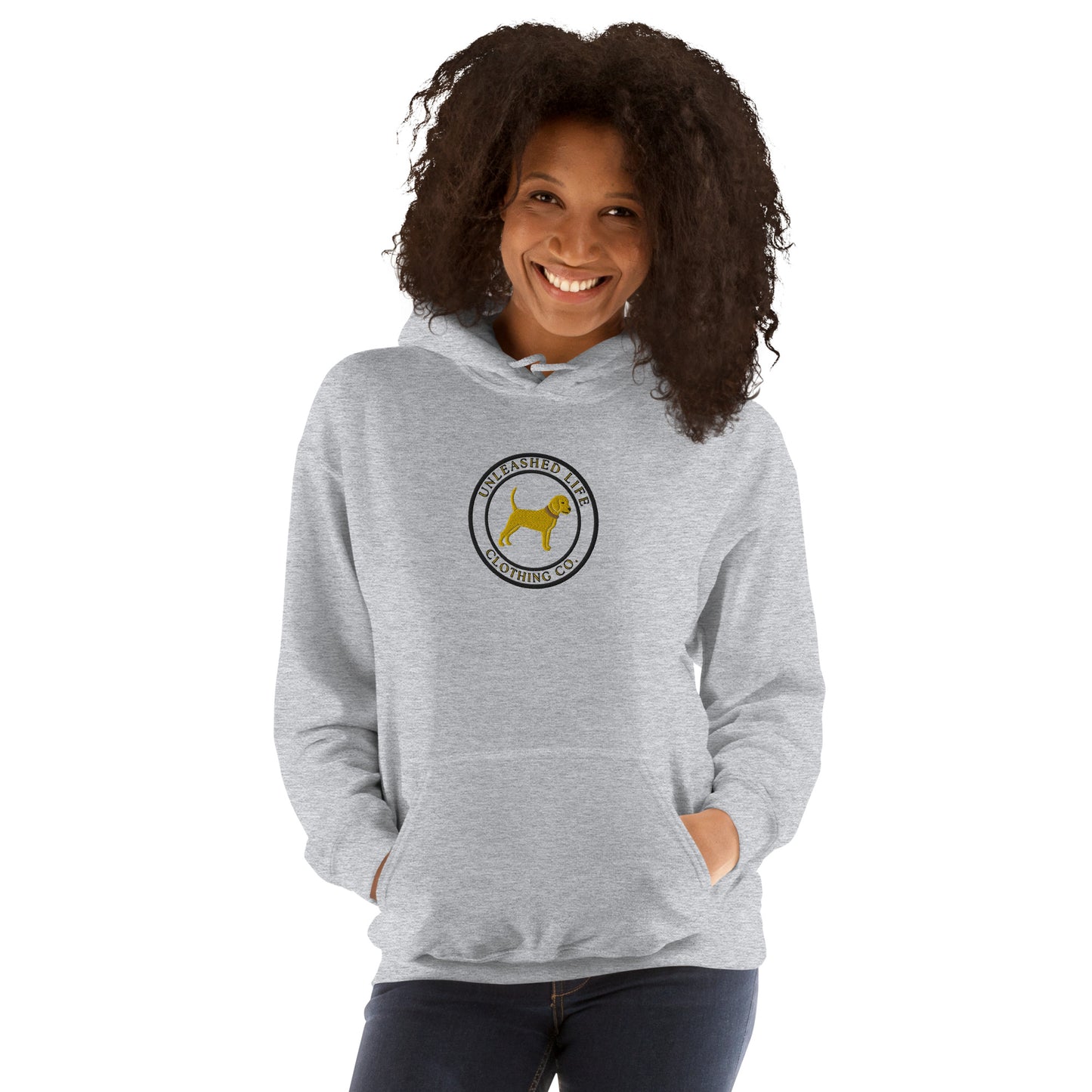 Unleashed Life Embroidered Unleashed Life Circle Hoodie