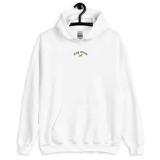 Unleashed Life Dog Mom Embroidered Hoodie