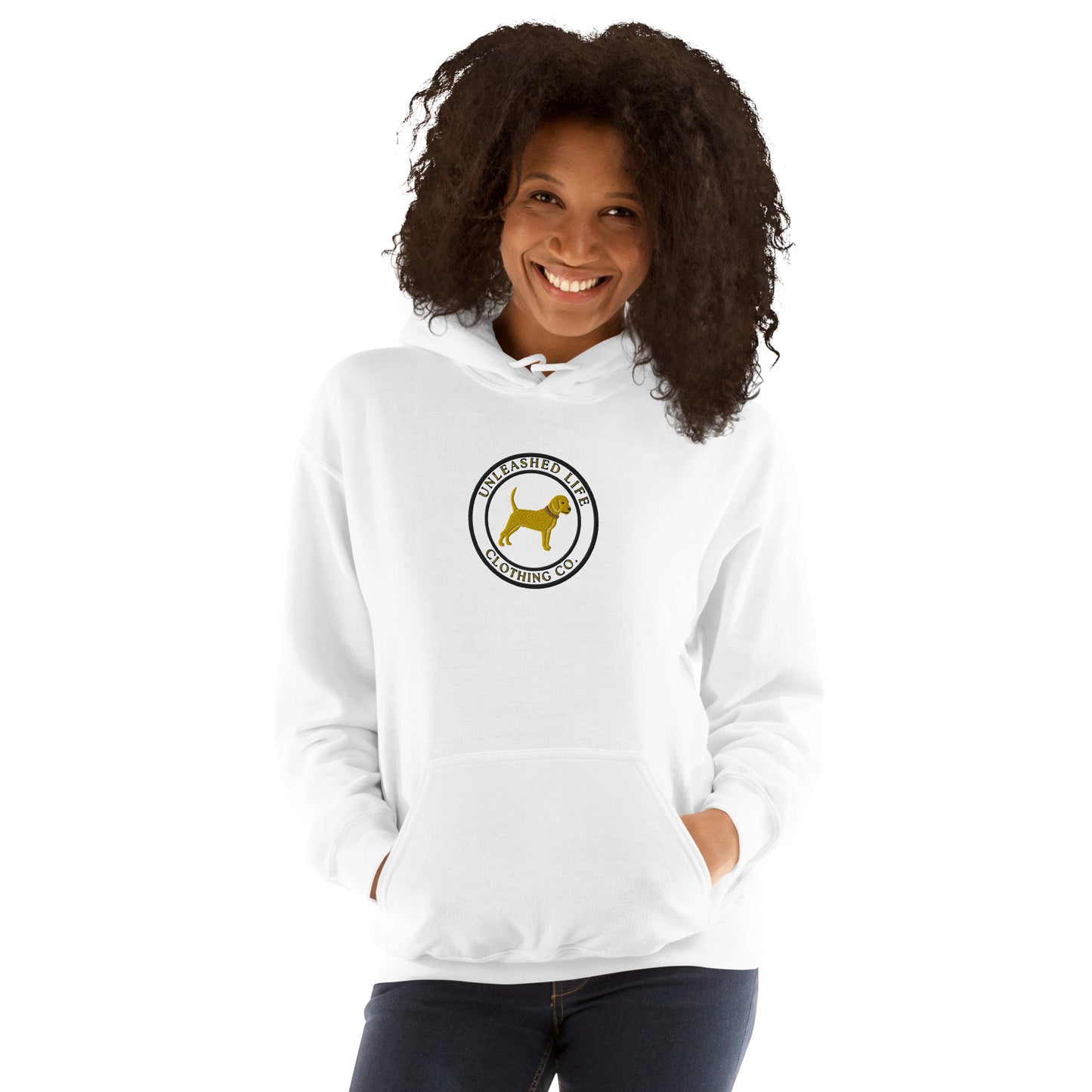 Unleashed Life Embroidered Unleashed Life Circle Hoodie