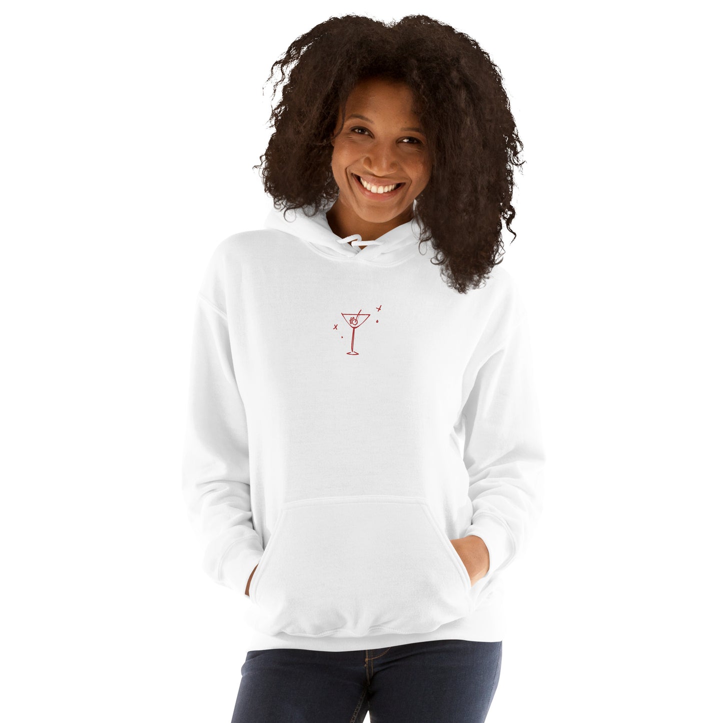 Unleashed Life Dog Martini Embroidered Hoodie