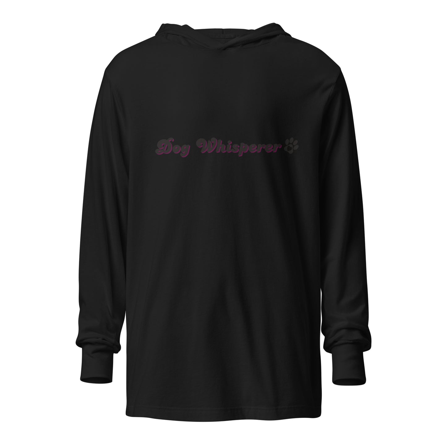 Unleashed Life Dog Whisperer Hooded long-sleeve tee