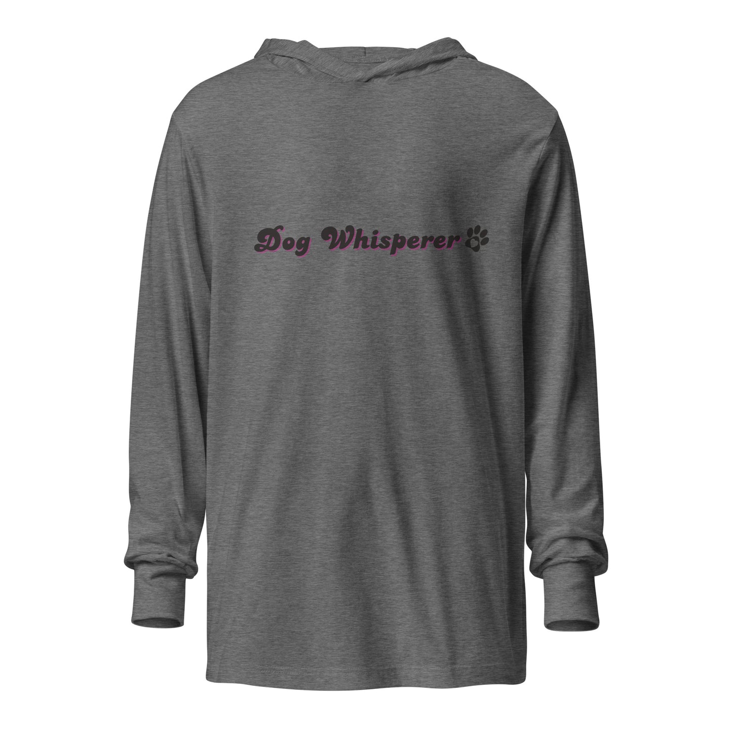 Unleashed Life Dog Whisperer Hooded long-sleeve tee