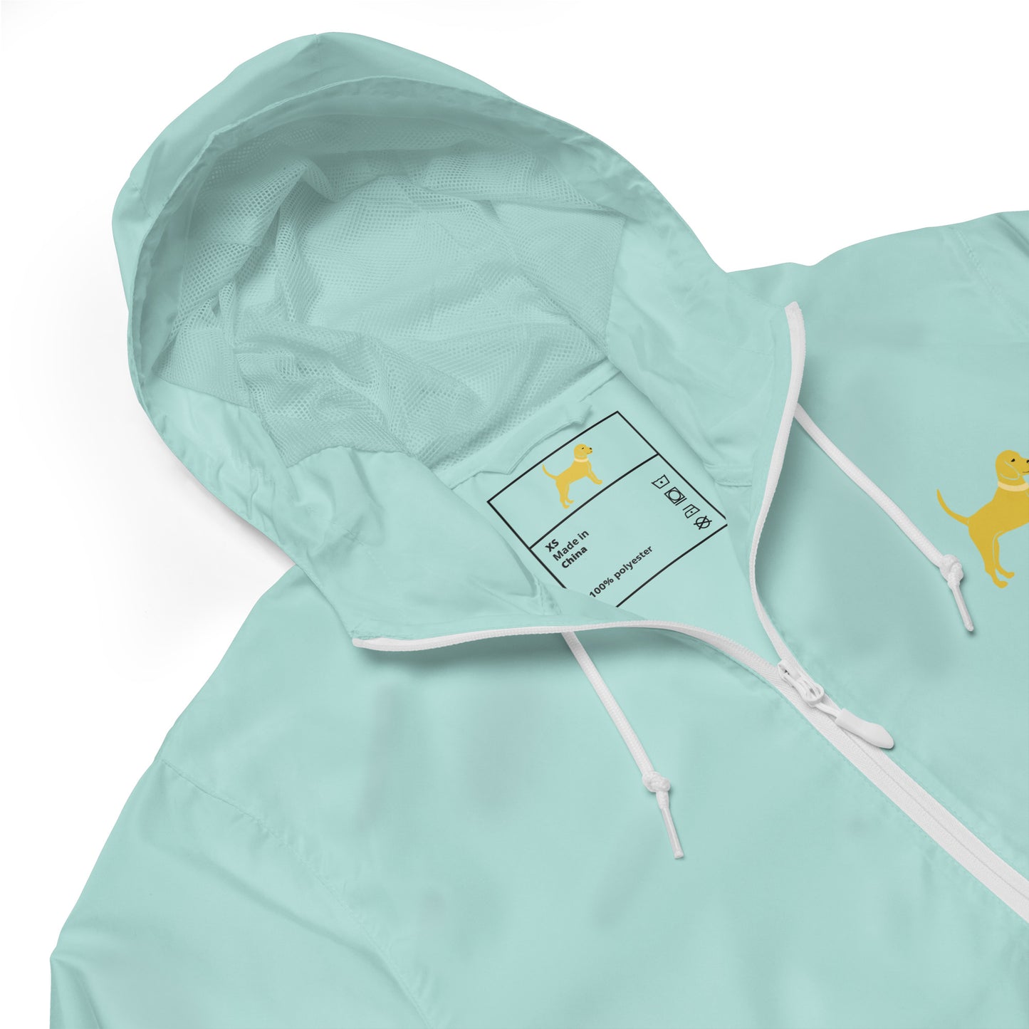 Unleashed Life Yellow Dog Windbreaker