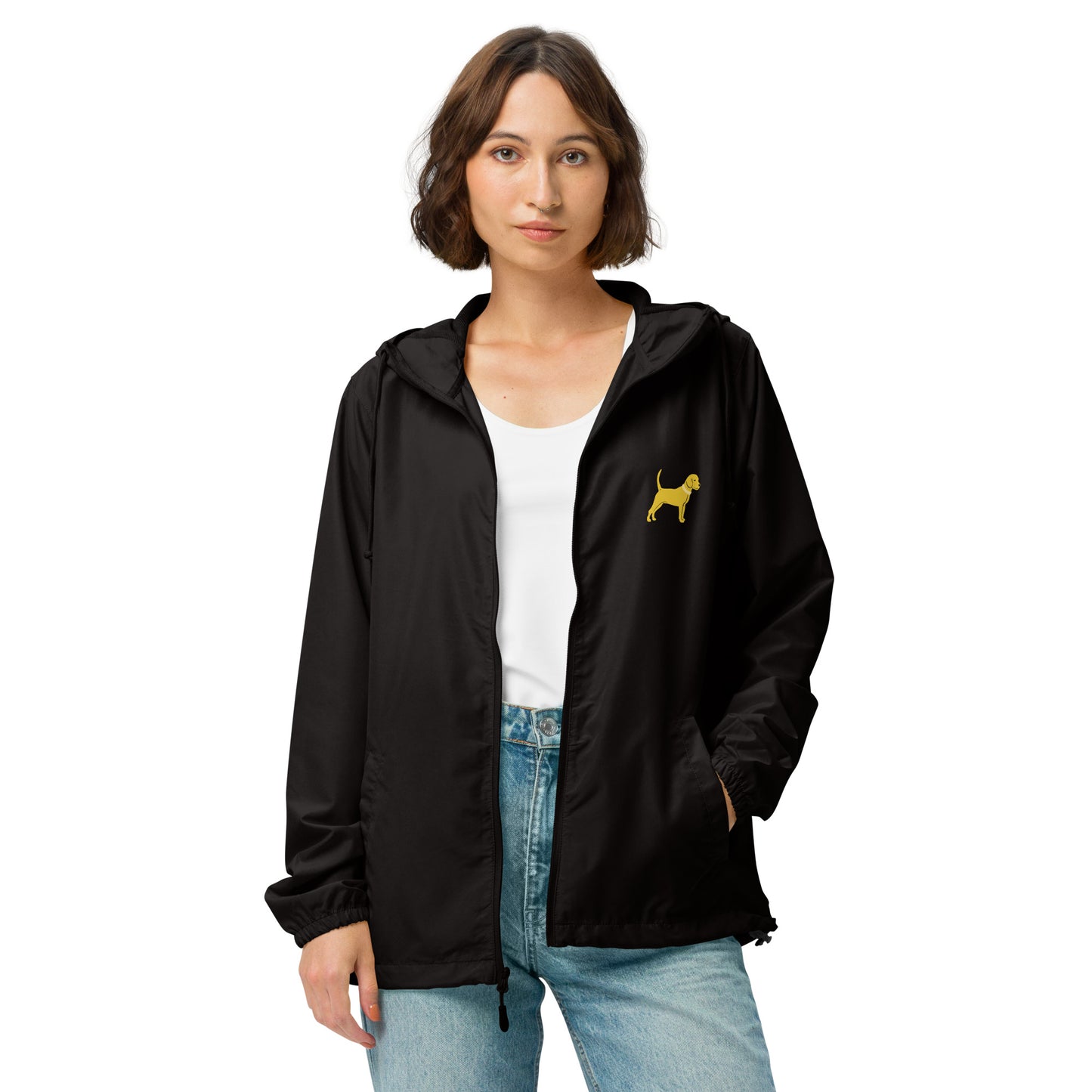 Unleashed Life Yellow Dog Windbreaker
