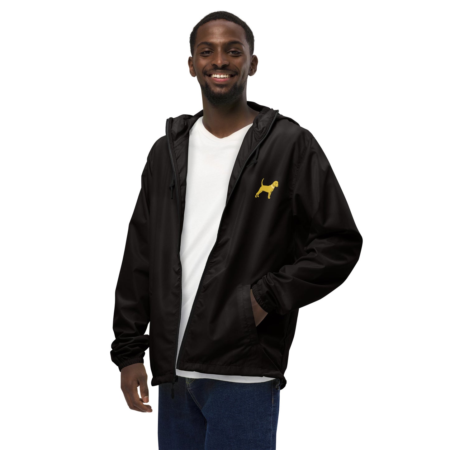 Unleashed Life Yellow Dog Windbreaker