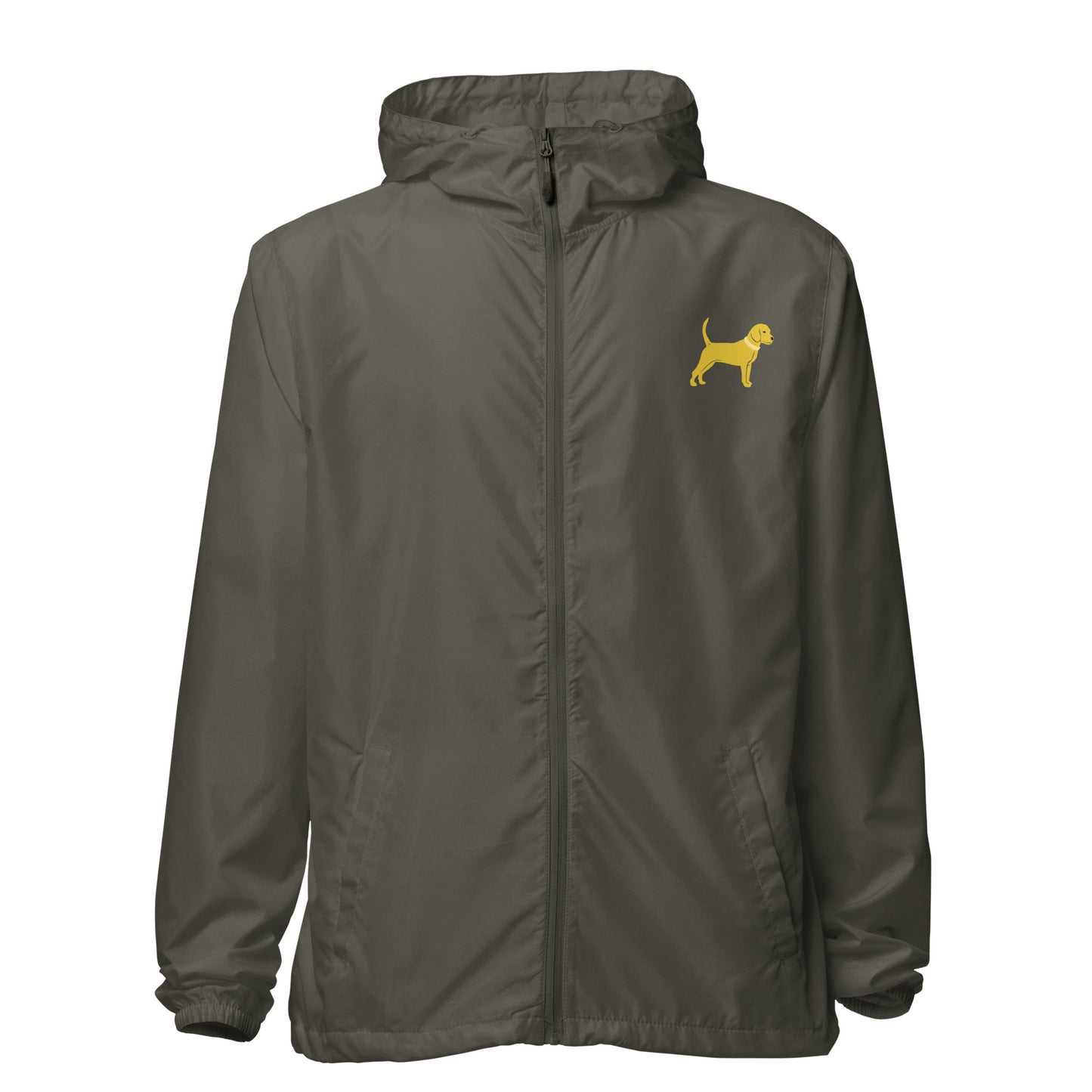 Unleashed Life Yellow Dog Windbreaker
