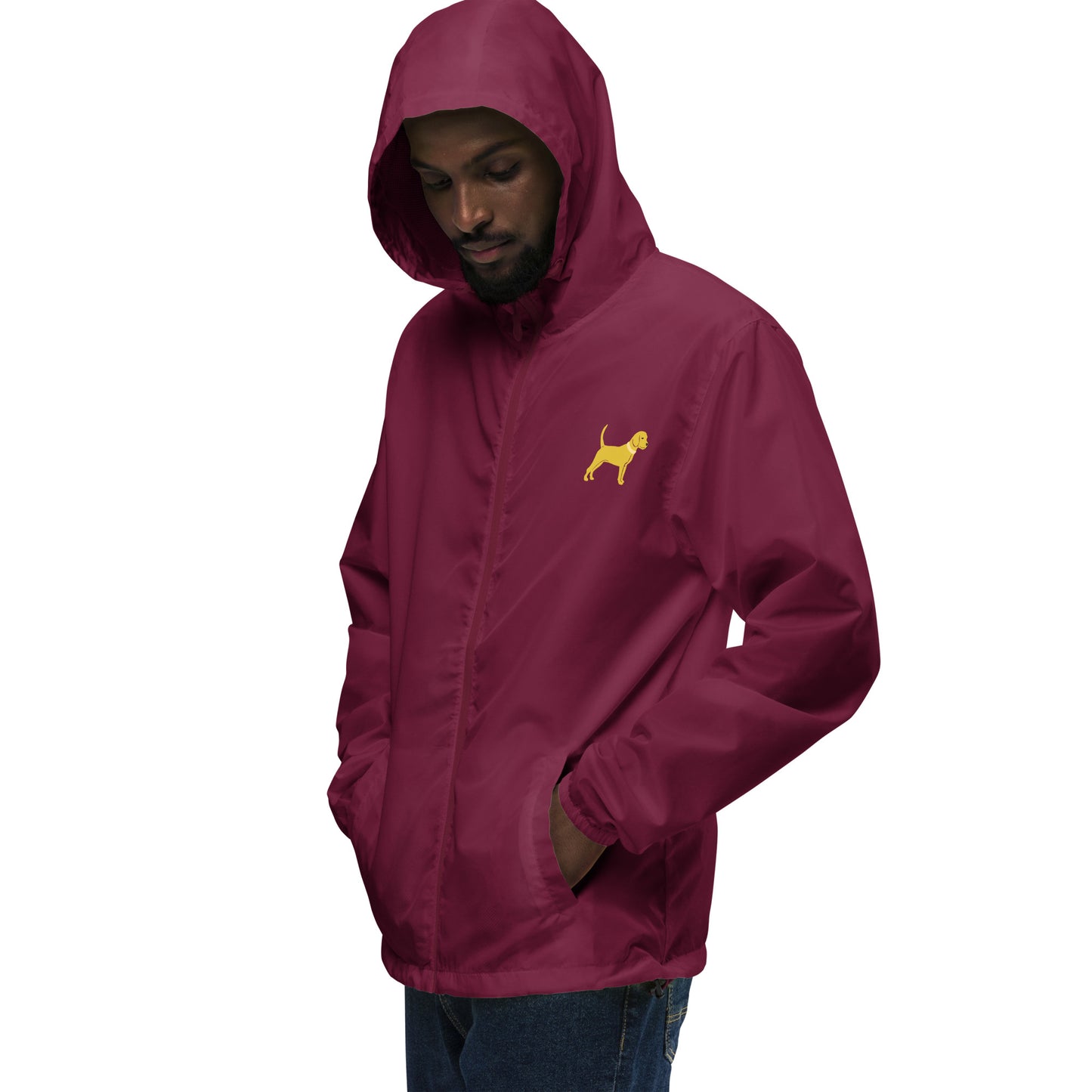 Unleashed Life Yellow Dog Windbreaker