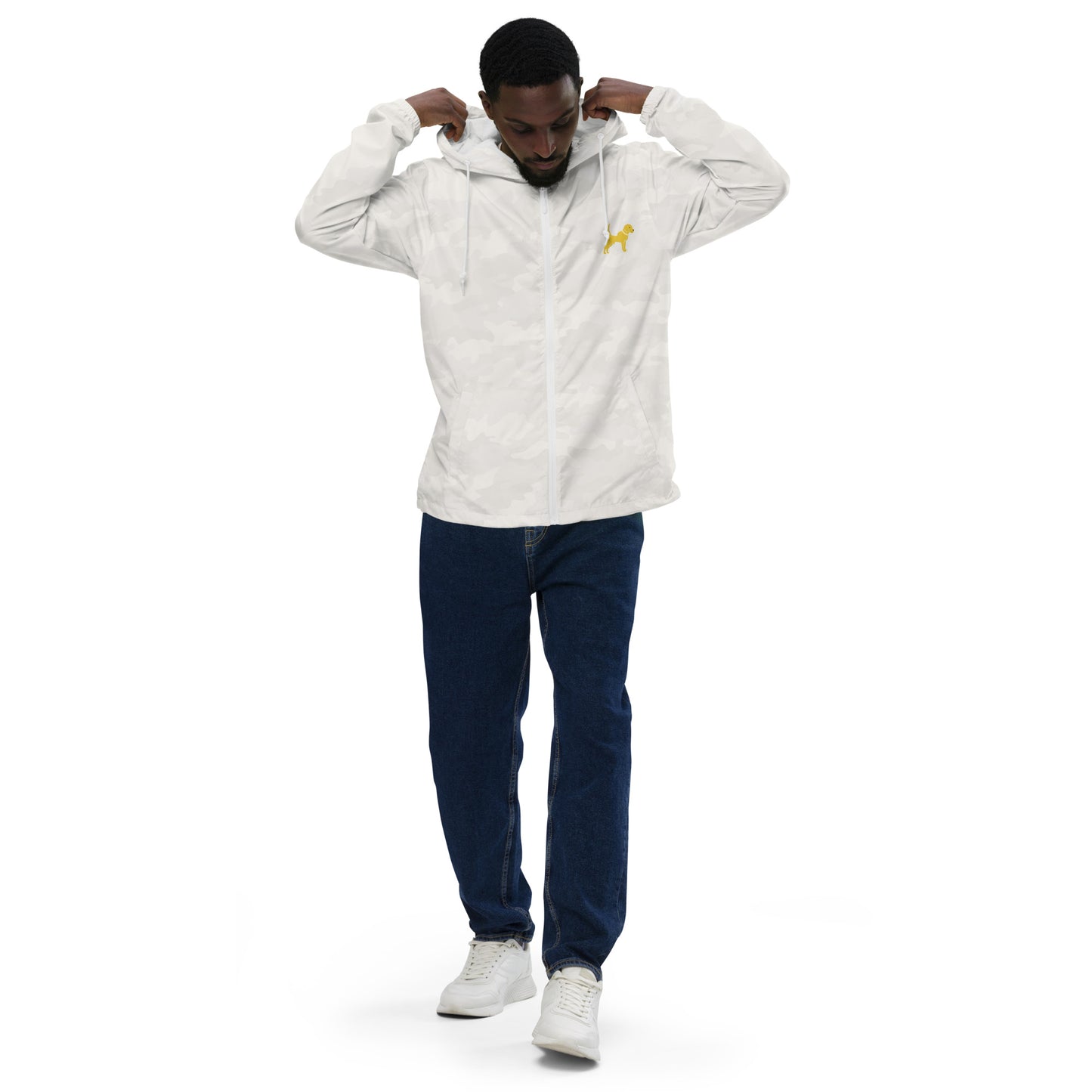 Unleashed Life Yellow Dog Windbreaker