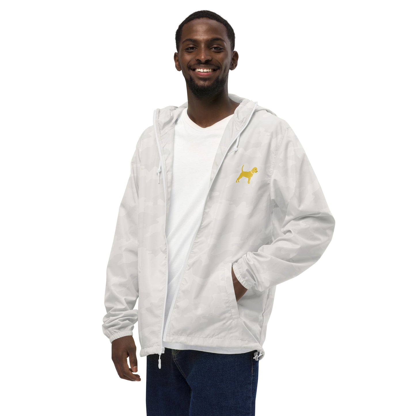 Unleashed Life Yellow Dog Windbreaker
