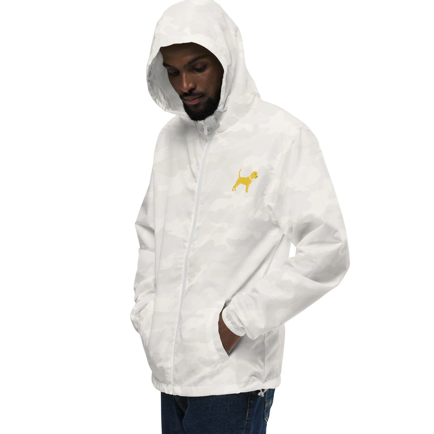 Unleashed Life Yellow Dog Windbreaker