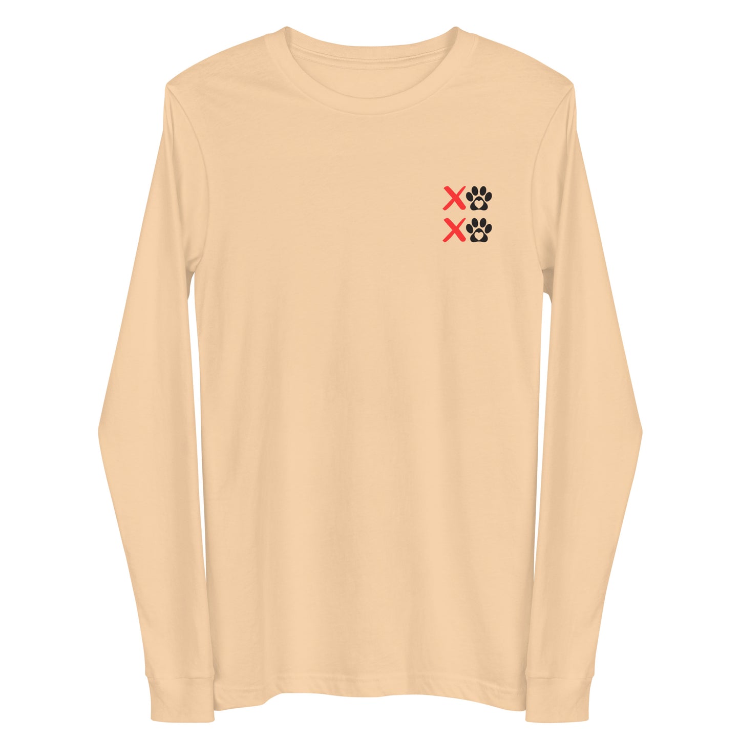 Unleashed Life XOXO Block Long Sleeve Tee