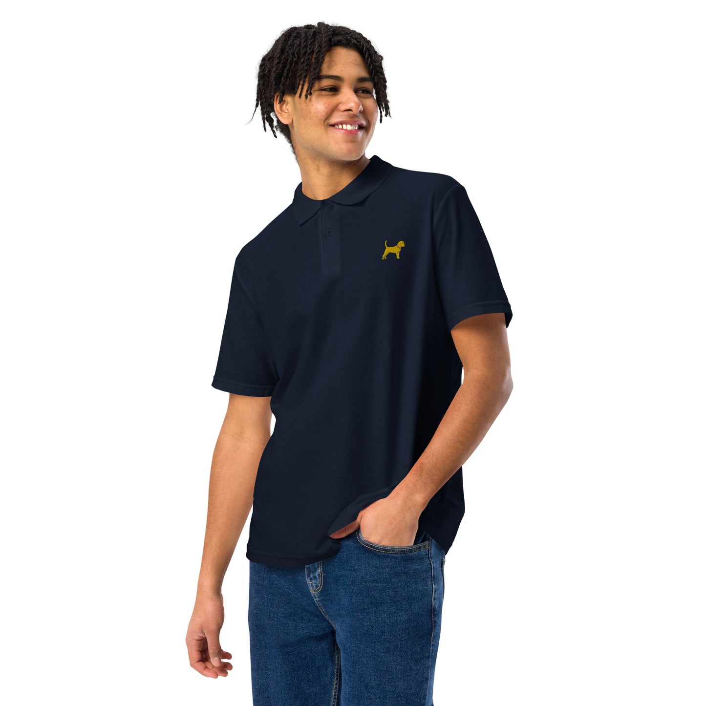 Unleashed Life Little Yellow Dog Polo Tee