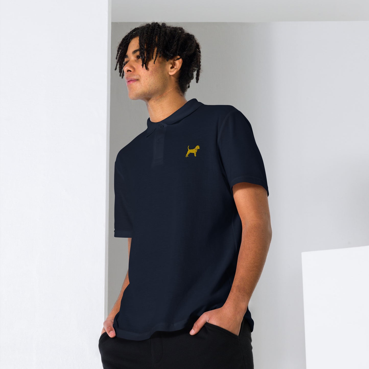 Unleashed Life Little Yellow Dog Polo Tee