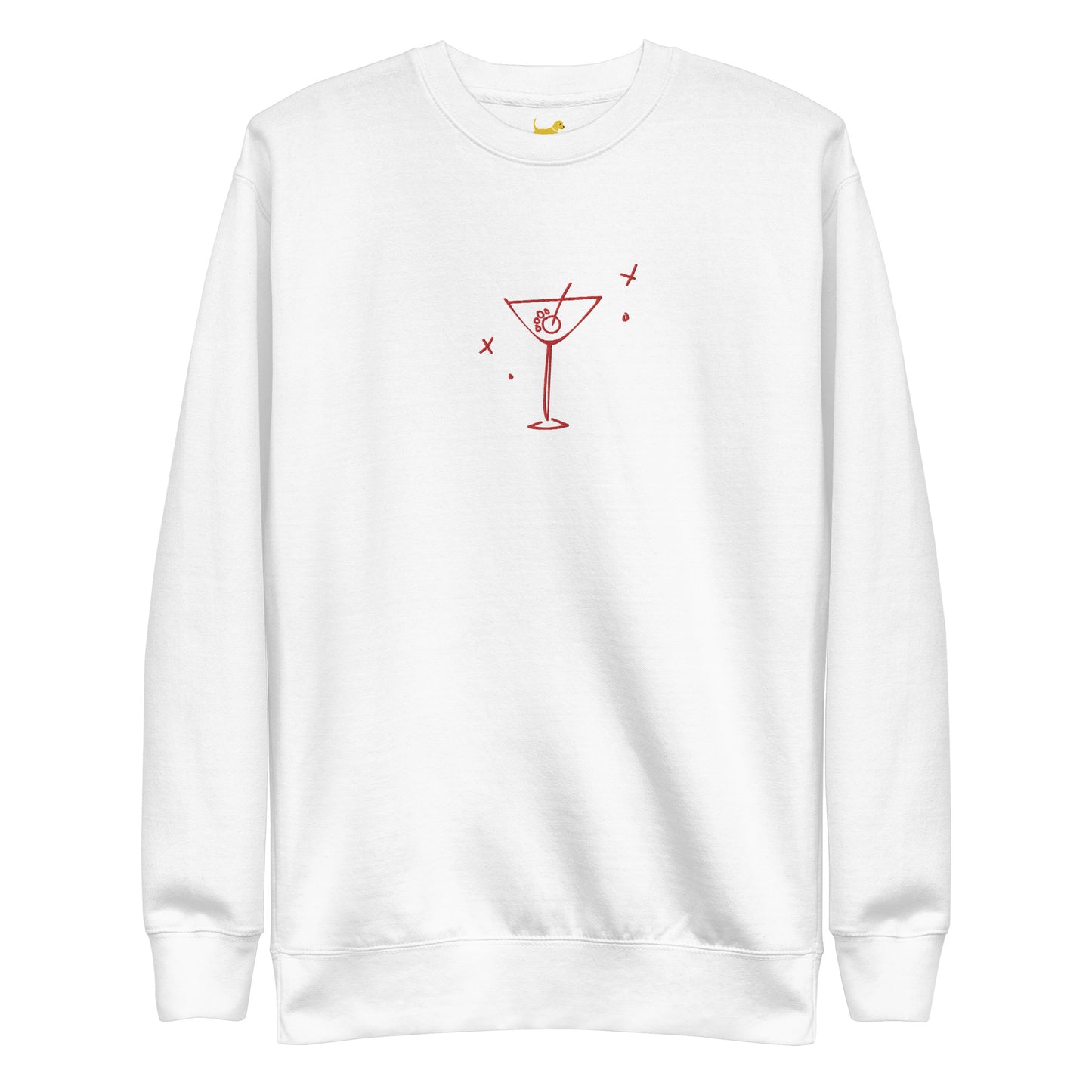 Unleashed Life Dog Martini Glass Crewneck