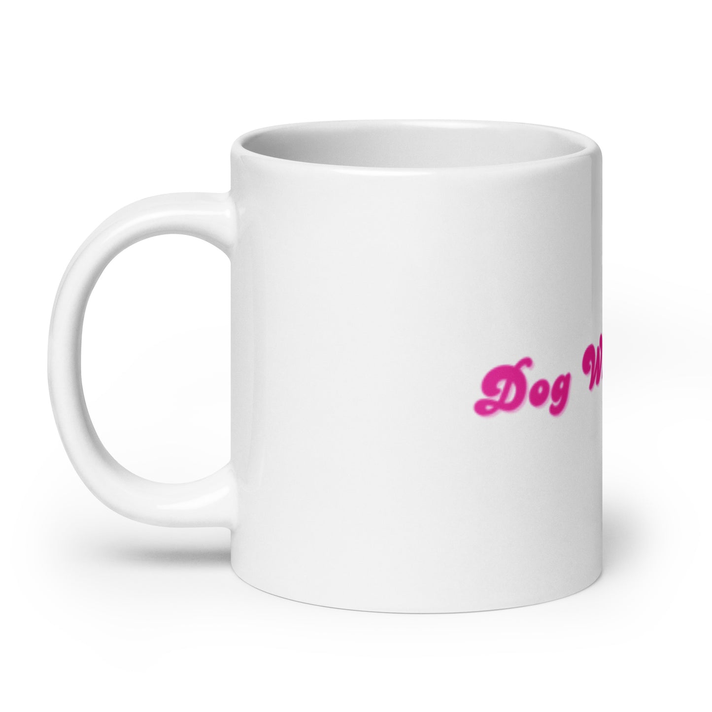 Unleashed Life Dog Whisperer White glossy mug