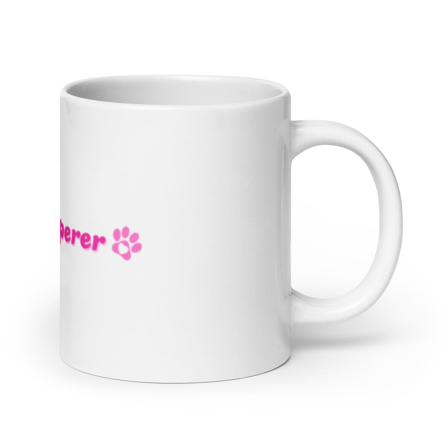Unleashed Life Dog Whisperer White glossy mug