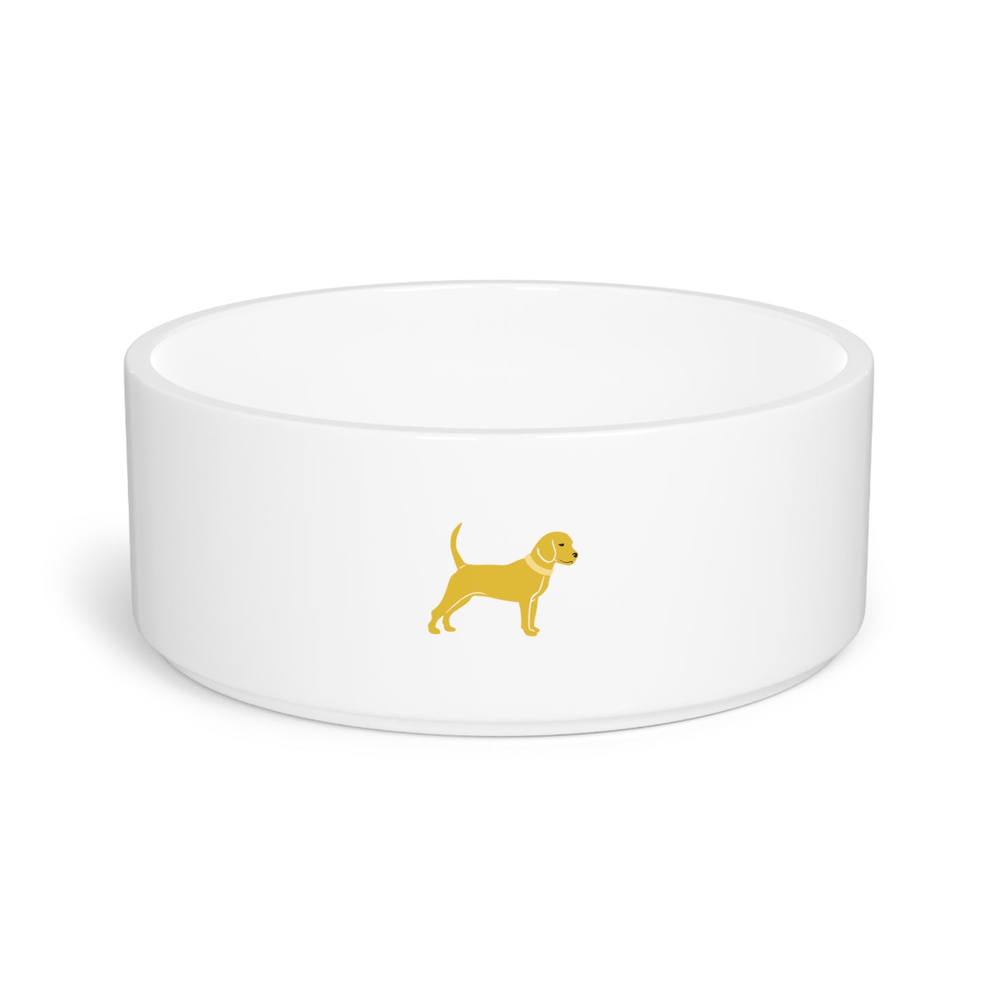 Little Yellow Dog Pet Bowl