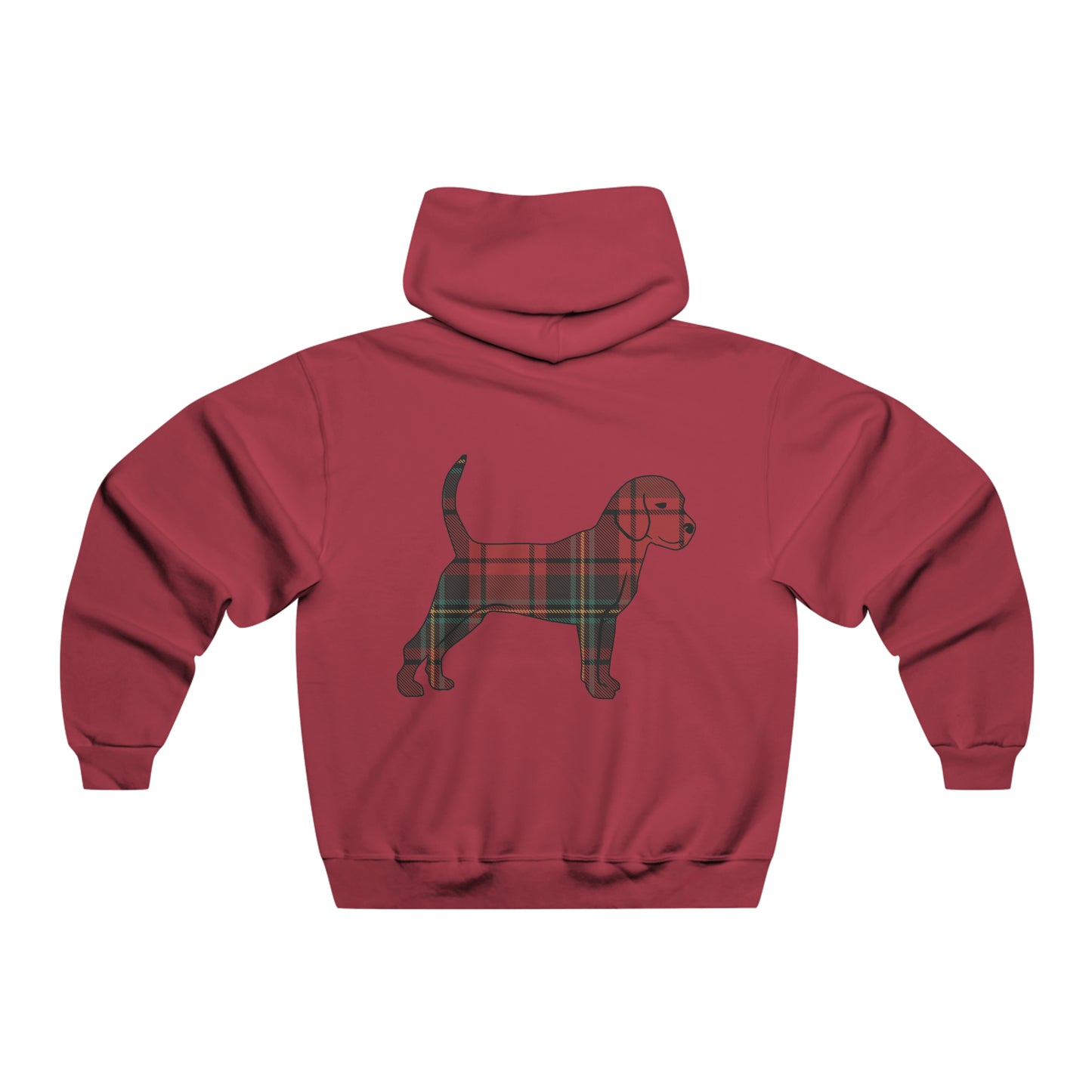 Holiday Flannel Little Dog Hoodie