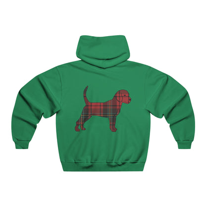 Holiday Flannel Little Dog Hoodie