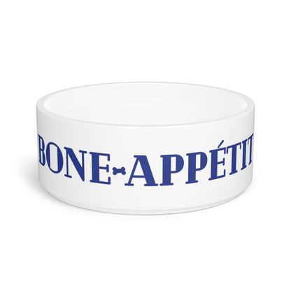 Bone Appétit Blue Pet Bowl