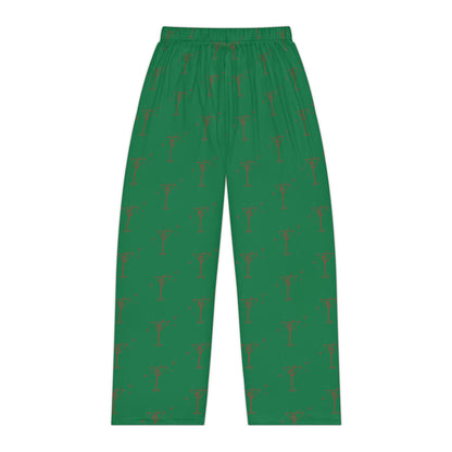 Green Martini Women's Pajama Pants — Lightweight Cozy Sleepwear