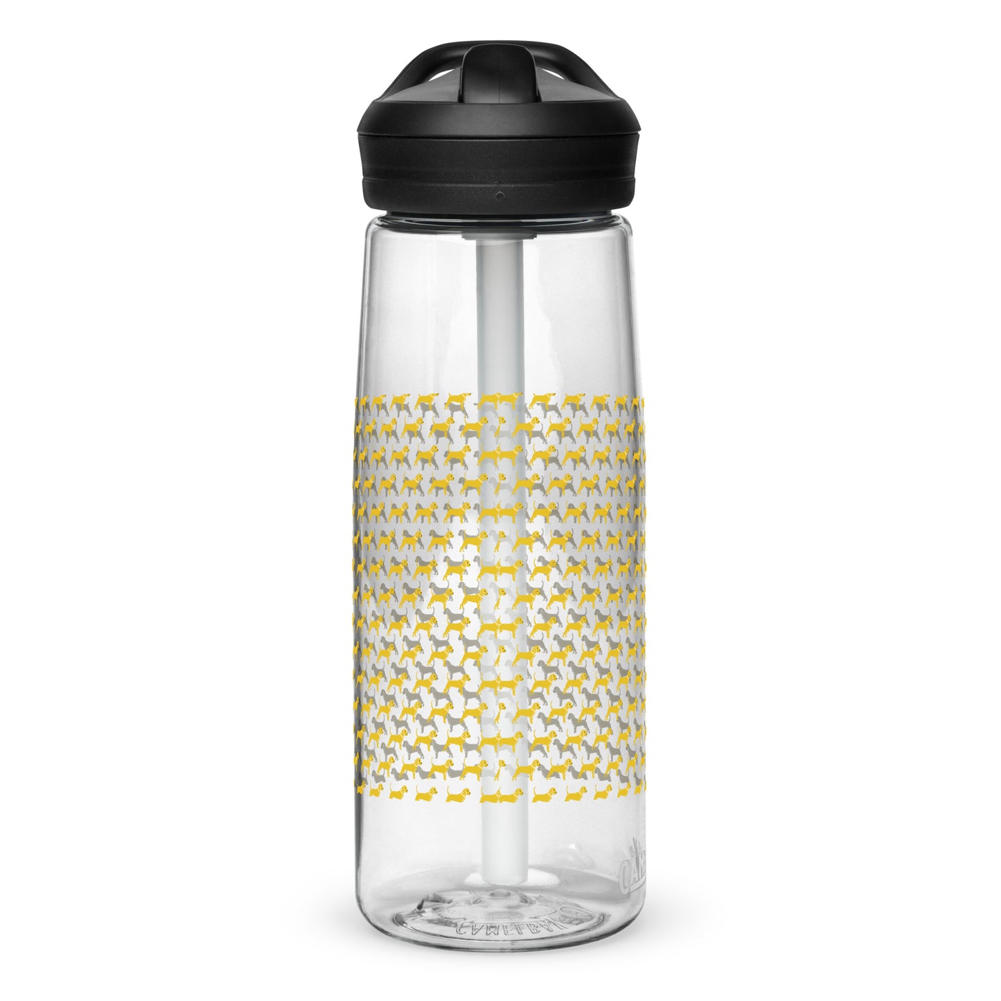 Little Yellow Dog Sports water bottle