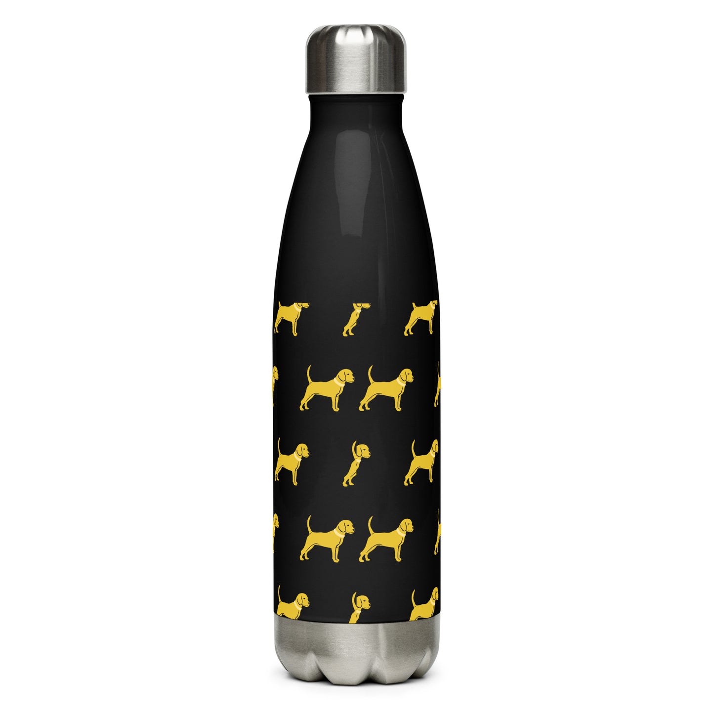 Stainless steel little yellow dog water bottle