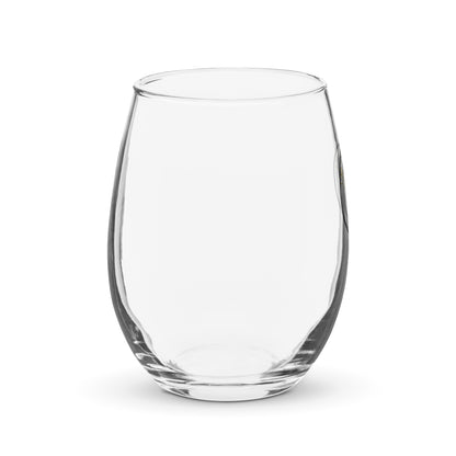 Live Life Unleashed Stemless wine glass