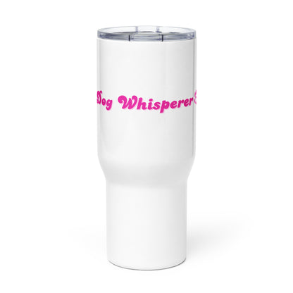 Dog Whisperer Travel mug with a handle
